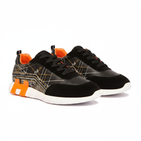 Chaussures sportifs NOIR ORANGE SEMMEL BLANCH