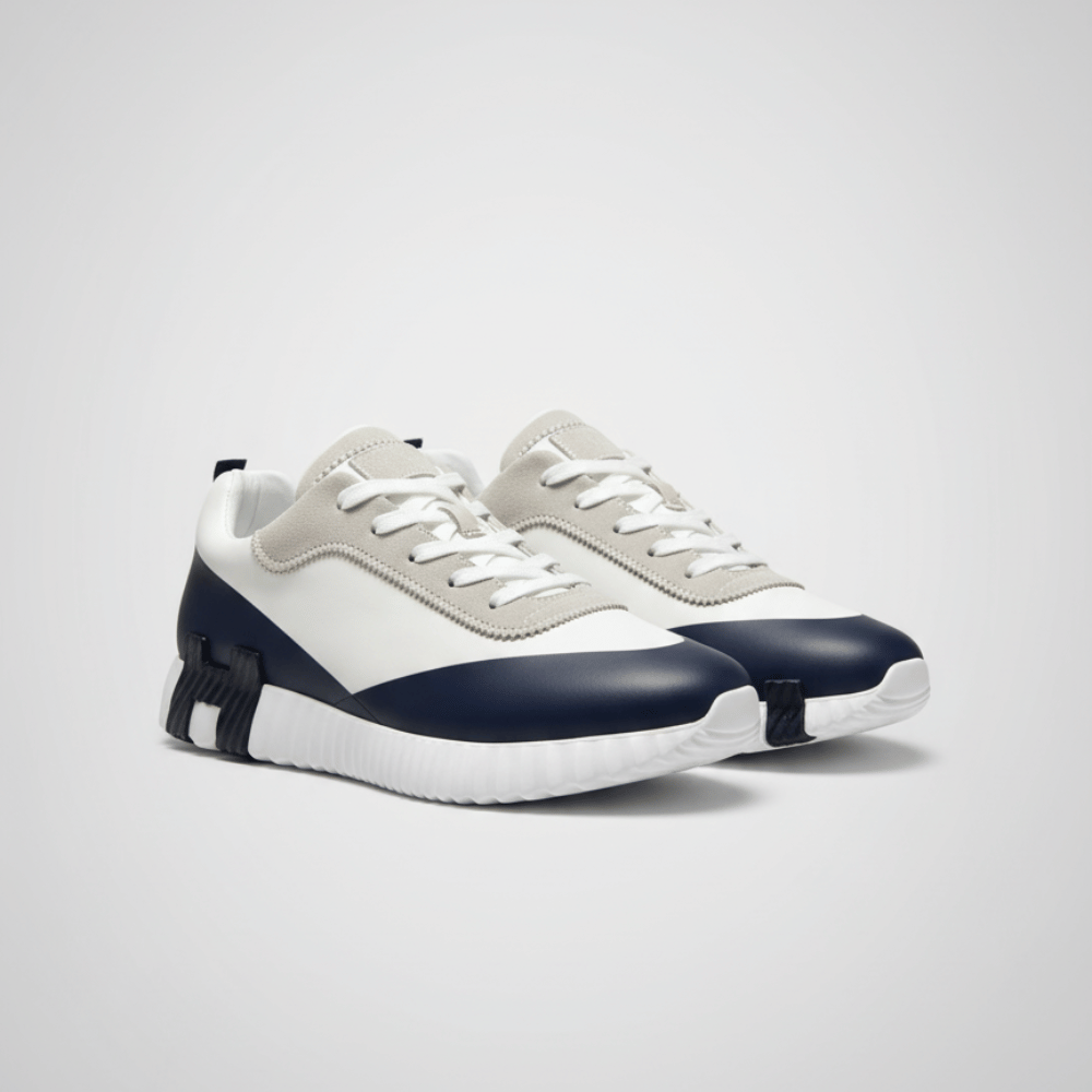 Sneaker Hérmes Blanc bleu