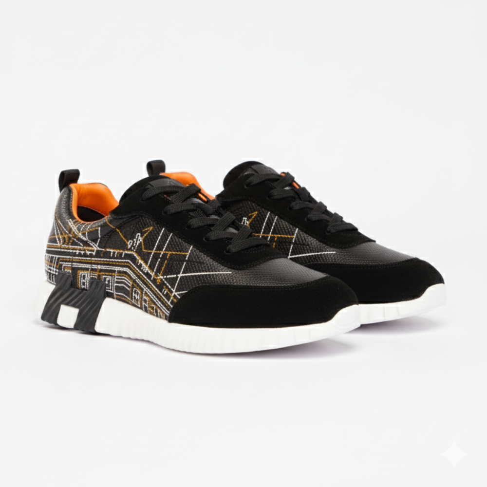 Chaussures sportifs  NOIR SEMELLE BLANC
